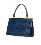 Vintage Purse Dark Blue / Gold