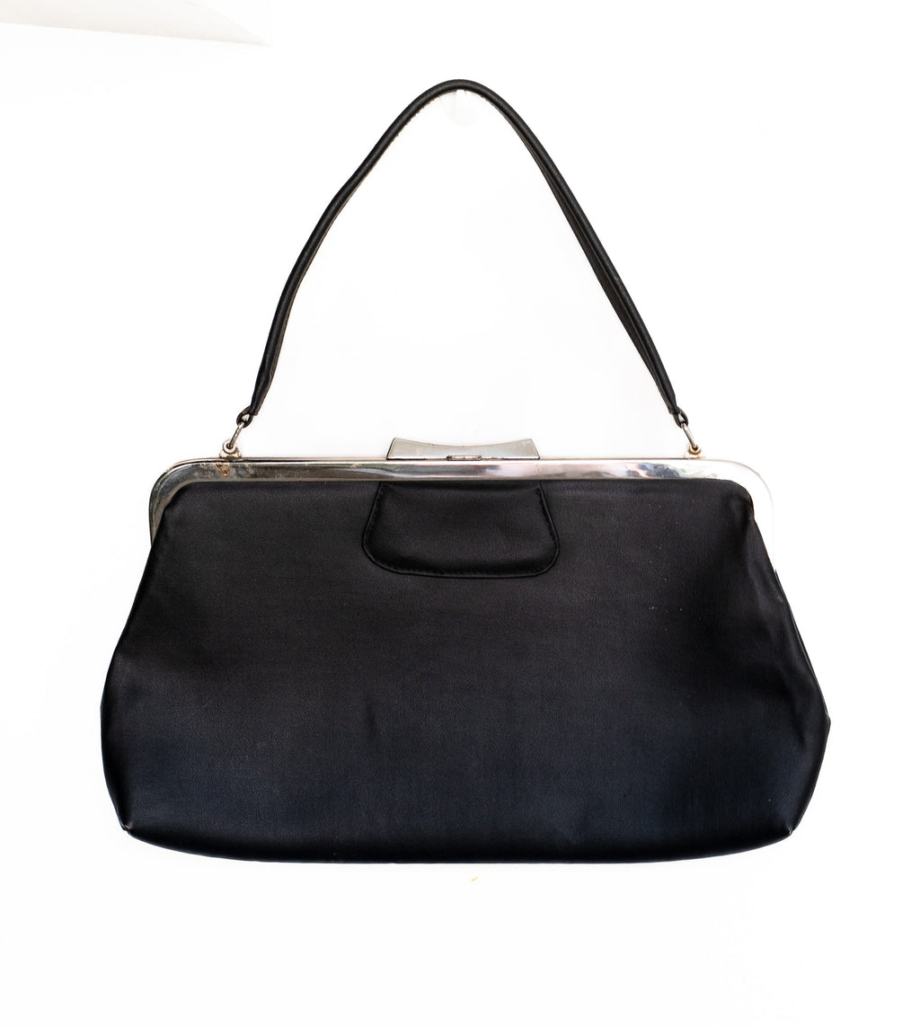 Vintage Purse Black / Silver