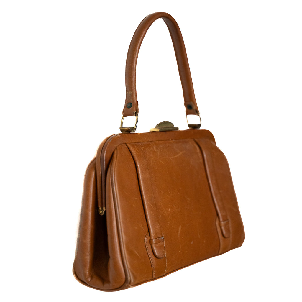 Vintage Purse Light Brown