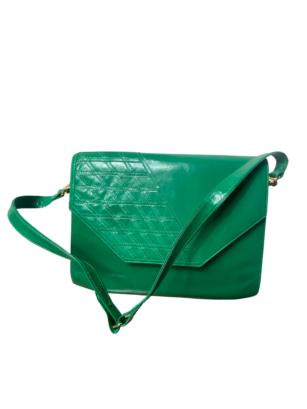 Vintage Retro Green Handbag