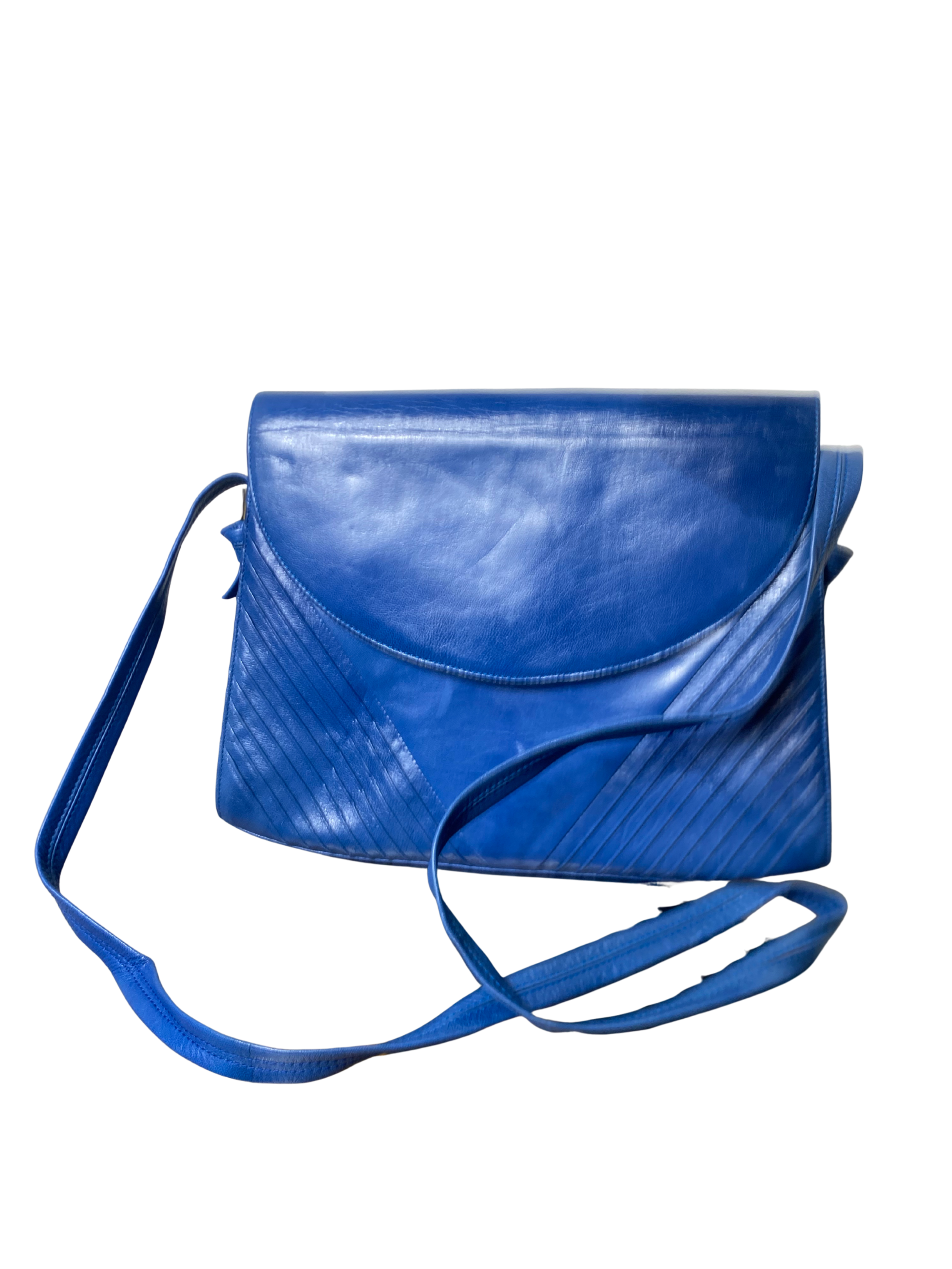 Vintage Royal Blue Handbag