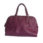 Vintage Coach Handtasche Plum
