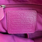 Vintage Coach Handtasche Plum