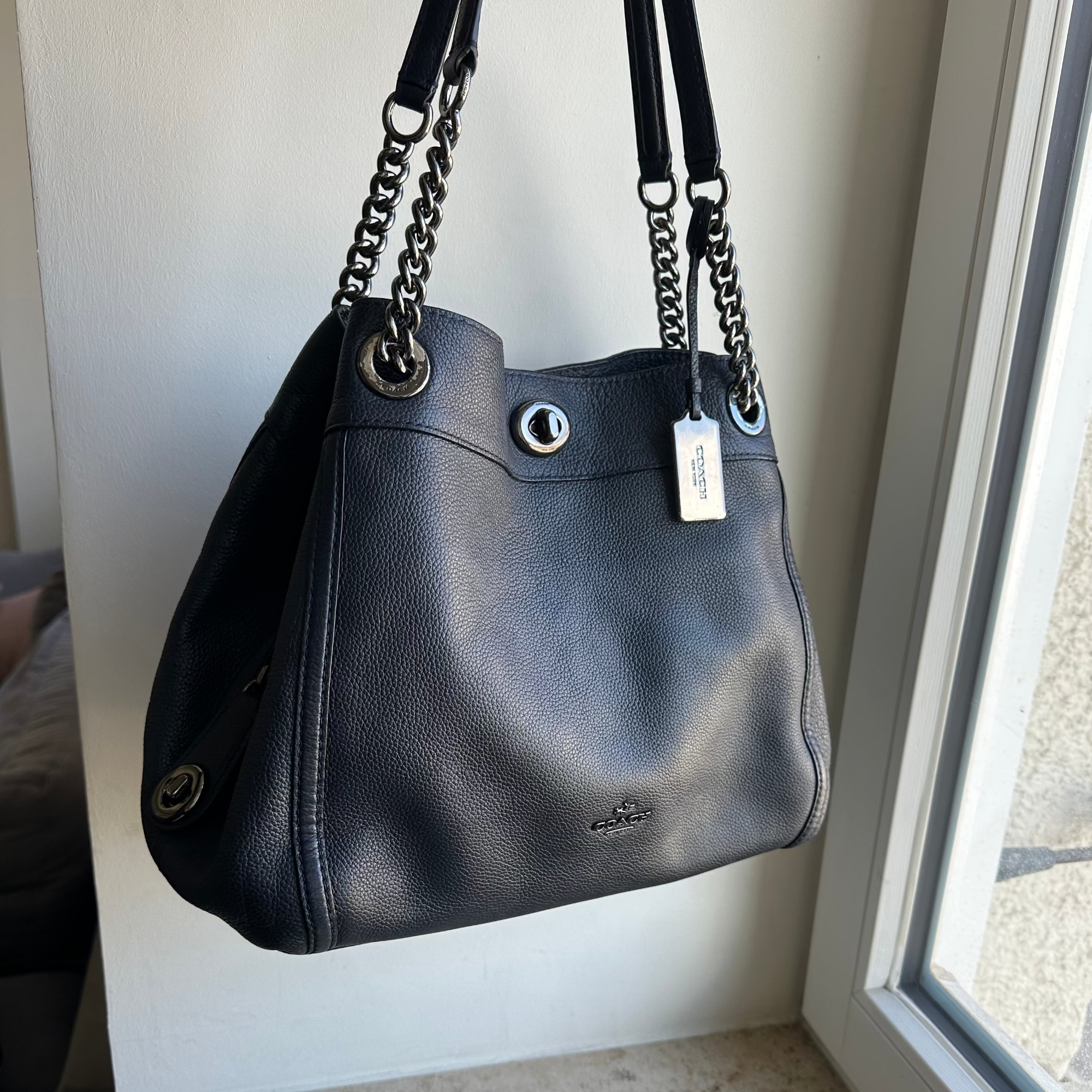 Vintage Coach Schultertasche