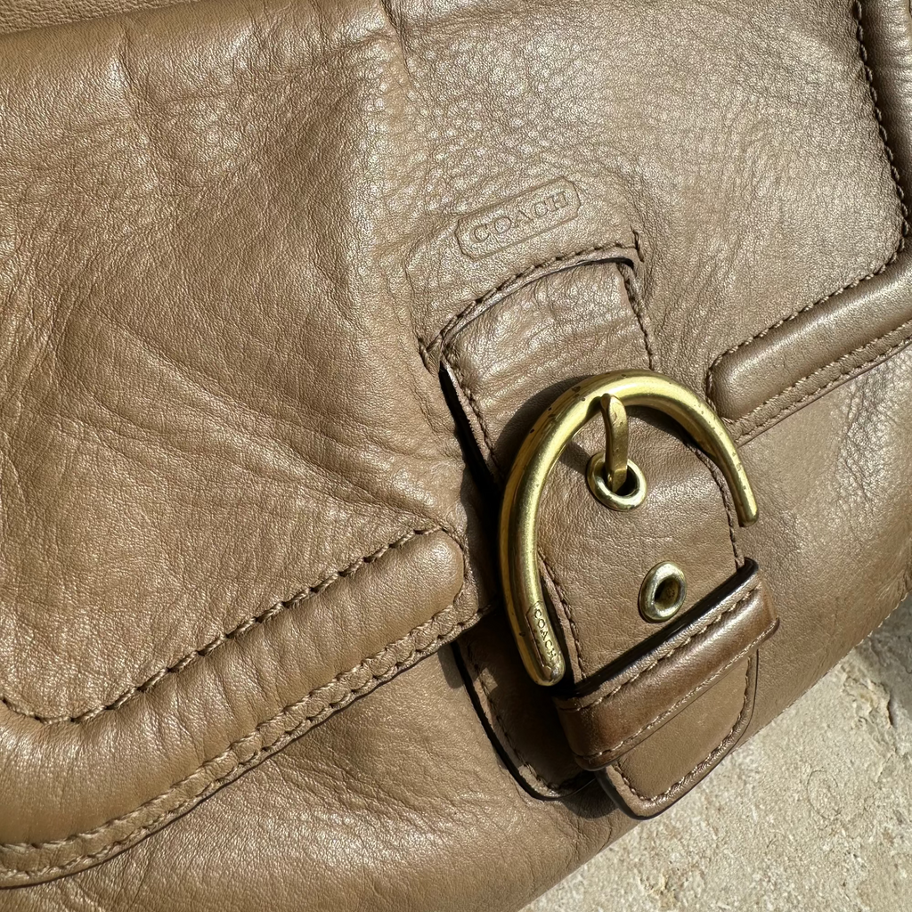 Vintage Coach Schultertasche