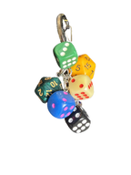 Bag Charm "Dices"