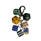 Bag Charm "Dices"